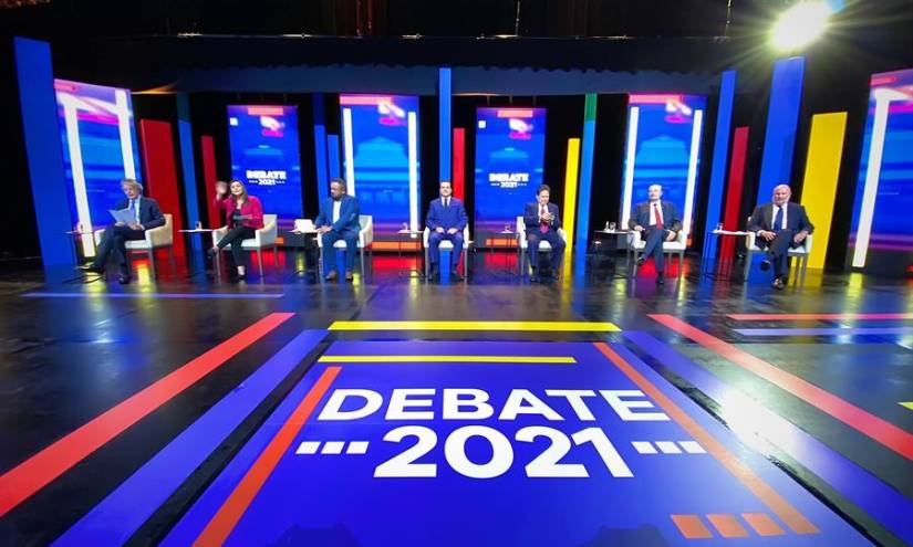 Siete candidatos presentaron sus propuestas en el primer día del Debate