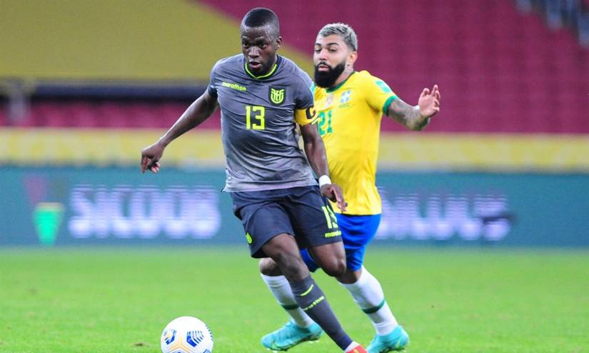 Enner Valencia será baja ante Perú por suspensión