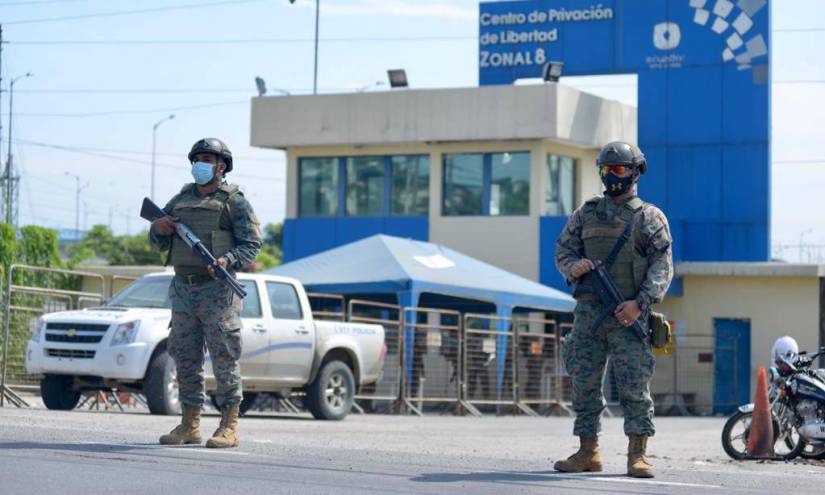 Un muerto y un herido tras tiroteo registrado en la Penitenciaría del Litoral, en Guayaquil