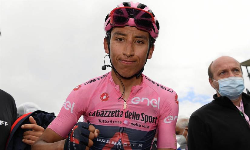 El ciclista colombiano Egan Bernal gana el Giro de Italia