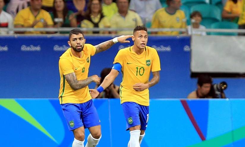 Brasil ensaya con Neymar, Richarlison y Gabigol en ataque y sienta a Firmino