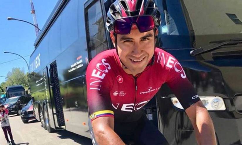 Narváez llegó a 5 minutos del ganador de la etapa 14 del Giro