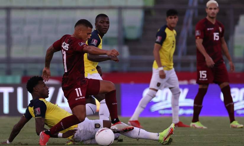 Ecuador cae ante Venezuela, que ganó después de seis fechas