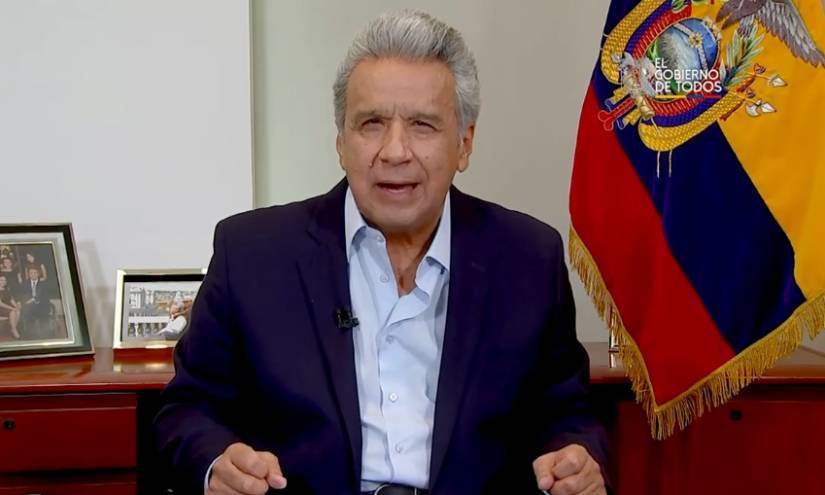 Lenín Moreno dice que su discapacidad y su edad le impiden &quot;salir al territorio&quot;