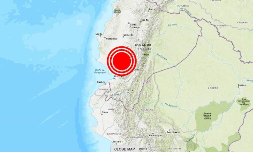 Sismo de 4,28 grados en la escala de Richter en Playas