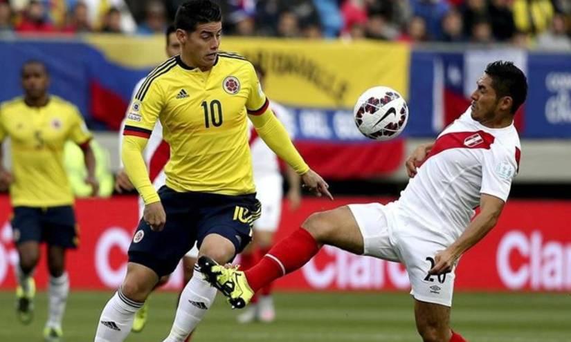 Perú y Colombia se disputan un pase directo a Rusia 2018