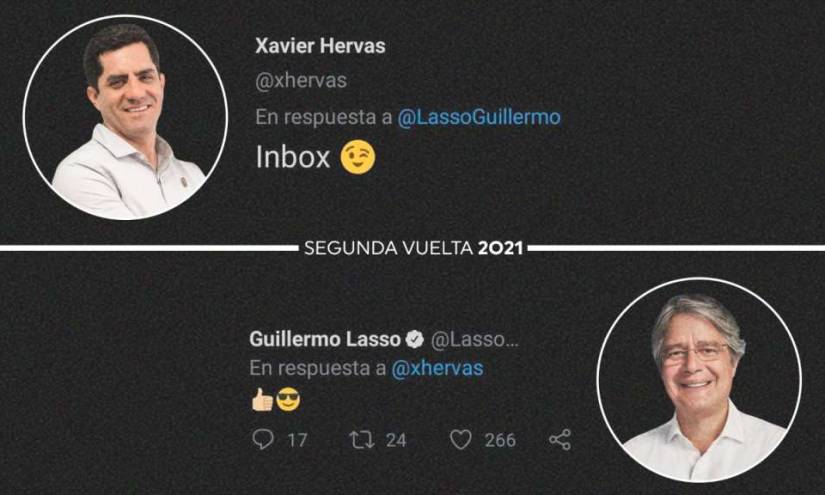 Apoyo de Hervas a Lasso ¿transferencia directa de votos?