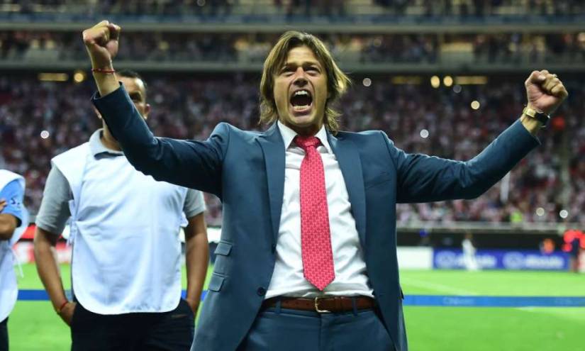 Matías Almeyda fue DT de Ecuador por una noche