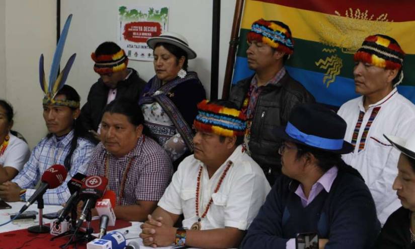 Conaie continuará diálogo con el Gobierno y pide garantías