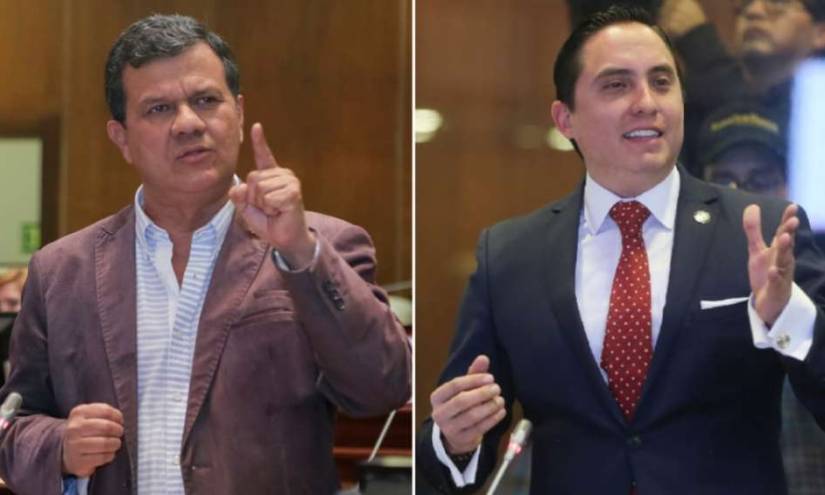 Polémicas revelaciones de conversación entre asambleísta Azuero y exlegislador Mendoza