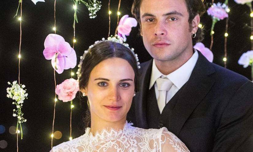 Sérgio Guizé y Bianca Bin se casaron en ceremonia indígena