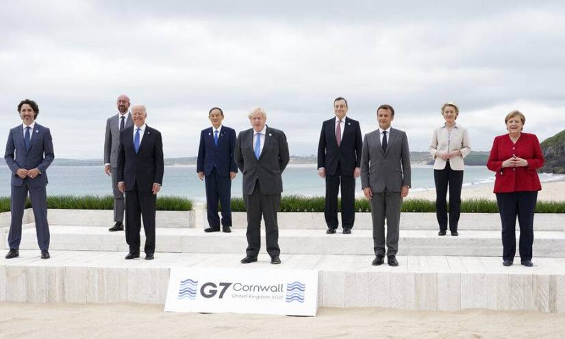 G7 donará 1.000 millones de vacunas a países en desarrollo