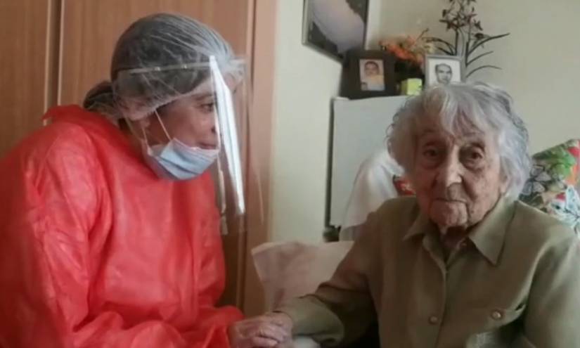 La mujer más longeva de España, con 113 años, supera el COVID-19